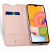 Чехол-книжка Dux Ducis Skin Pro для Samsung A01 Розовое золото
