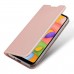 Чехол-книжка Dux Ducis Skin Pro для Samsung A01 Розовое золото