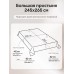 Постельное белье Однотонный Сатин Элитный OCE023, Евро, наволочки 4 шт 