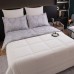 Комплект постельного белья Сатин Velouria Luxe с Одеялом VL002, Евро, наволочки 4 шт  