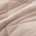 Комплект постельного белья на резинке Сатин Velvet Premium с Одеялом VPR010, Евро, наволочки 4 шт 160*200*25 