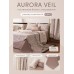 Комплект постельного белья Сатин Aurora Veil с Покрывалом AV007, Евро, наволочки 50-70  2 шт  