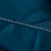 Комплект постельного белья Однотонный Сатин на резинке CSR039, Евро, наволочки 4 шт 160*200*35