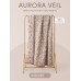 Комплект постельного белья Сатин Aurora Veil с Покрывалом AV007, Евро, наволочки 50-70  2 шт  