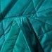 Велюровое покрывало в клетку и одна наволочка OVL045, 160*220, наволочка 50-70 1 шт