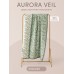 Комплект постельного белья Сатин Aurora Veil с Покрывалом AV006, Евро, наволочки 50-70  2 шт  