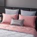 Комплект постельного белья Сатин Velvet Premium с Одеялом VP002, Евро, наволочки 4 шт  