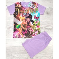 Костюм для девочки футболка и шорты летний, размер 28 (2 года)